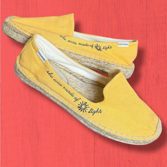 Soludos Shoes - Soludos Sunshine Yellow Espadrilles